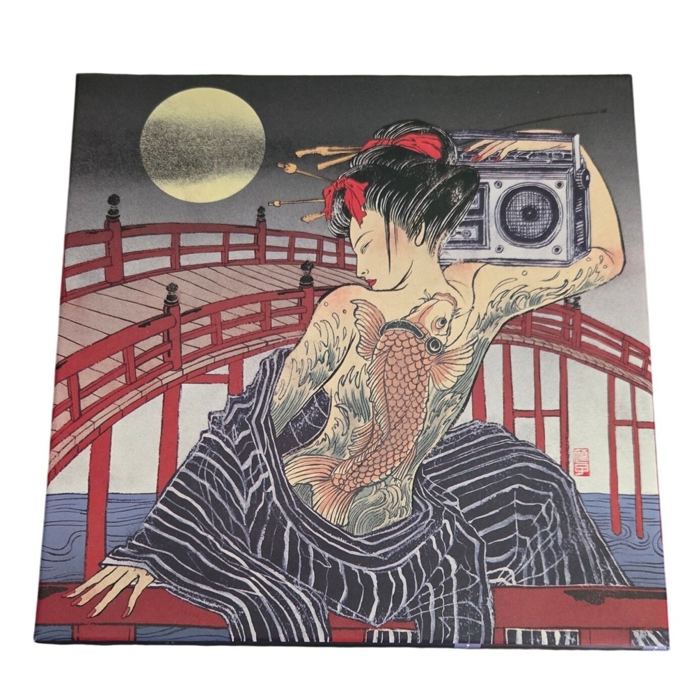 Genuine Fred Yuko Shimizu Taiko-Bashi 500 Piece Jigsaw Puzzle Art 20x20 5280378